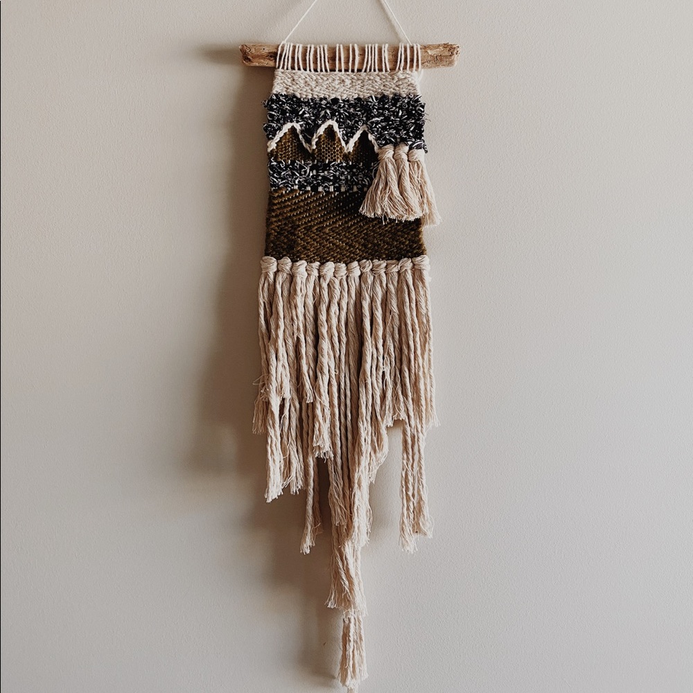 Handmade macrame wall hanging